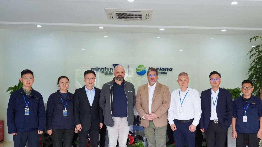 法国MULLER公司总裁Mr. Benoit一行到访浙大半岛网页版_半岛（中国）考察、交流